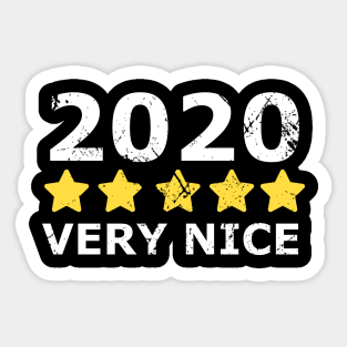 Rating in year 2020 very nice Sticker